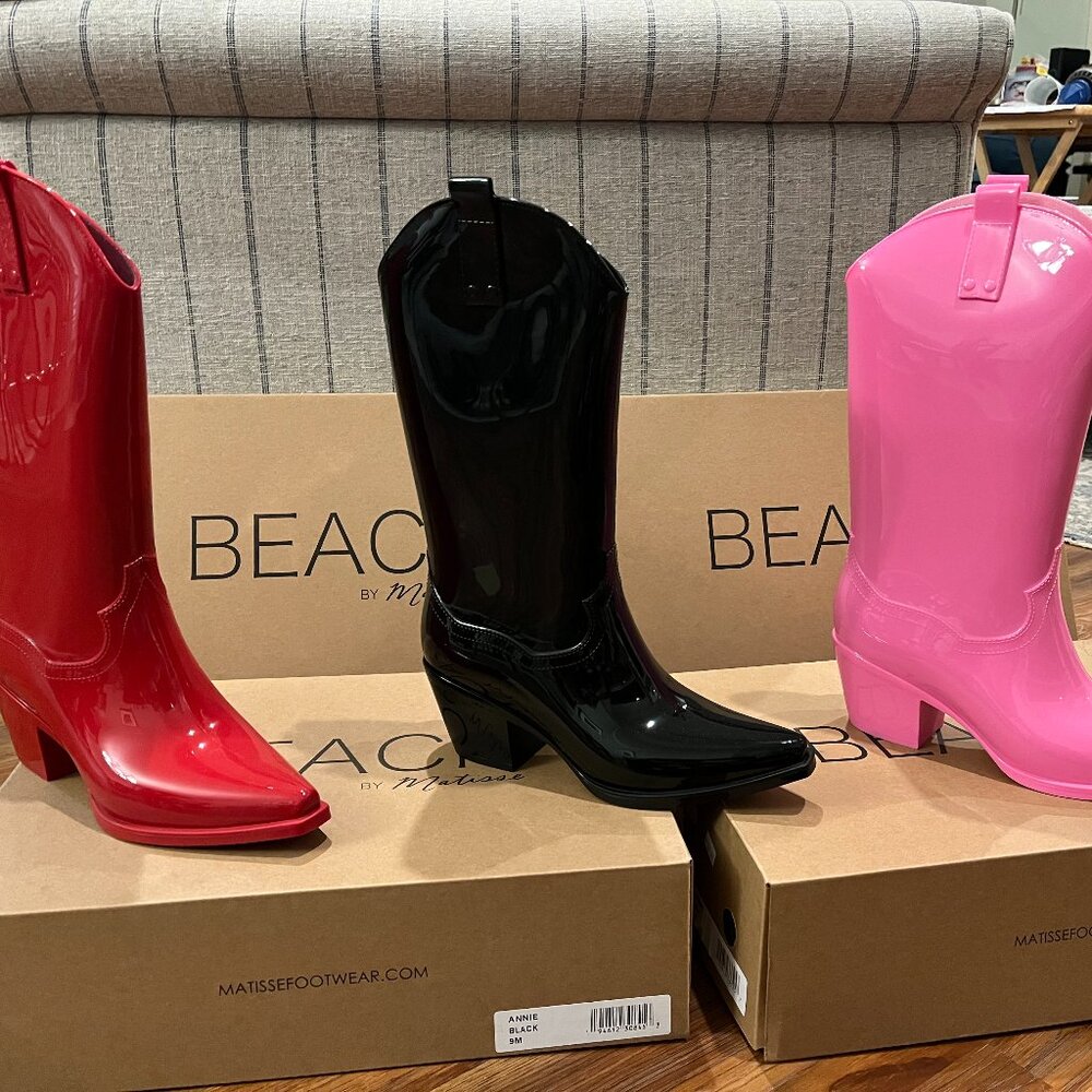 BOOTS FOR STYLE, BOOTS FOR RAIN, BOOTS FOR DANCING